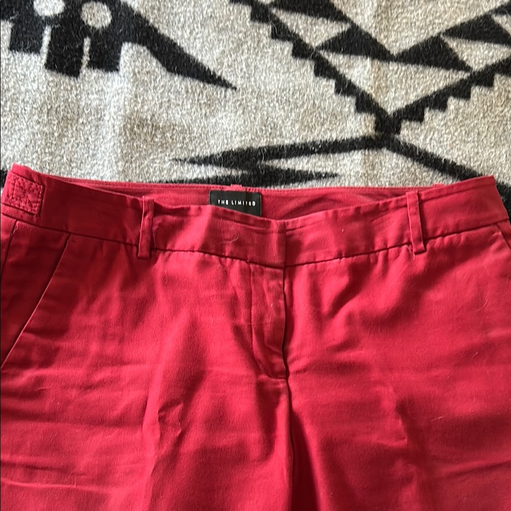 The Limited Women's Red Shorts